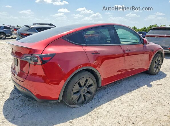 7SAYGAEE9SF247453 2025 TESLA MODEL Red უკანა მარჯვენა