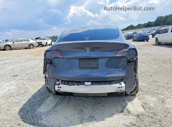 7SAYGAEEXNF422300 2022 TESLA MODEL Gray Vista trasera