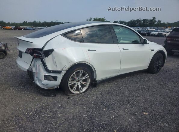 7SAYGAEEXRF073760 2024 TESLA MODEL White Rear right