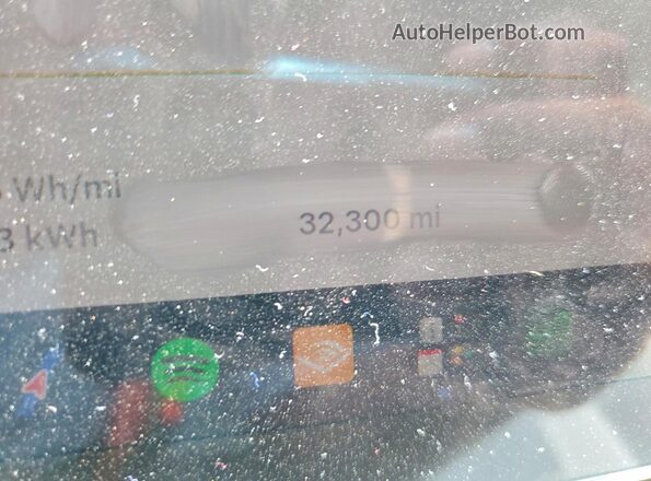 7SAYGAEEXRF202774 2024 TESLA MODEL Синий Вид щитка приборов
