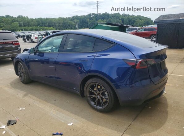 7SAYGAEEXRF202774 2024 TESLA MODEL Синий Задняя левая четверть