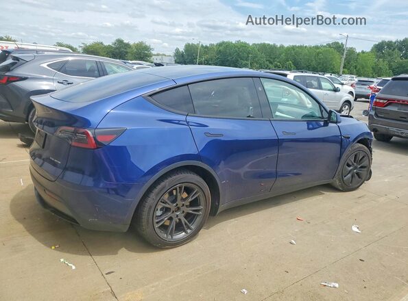 7SAYGAEEXRF202774 2024 TESLA MODEL Синий Задняя правая четверть