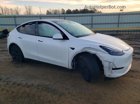 7SAYGAEEXRF206646 2024 TESLA MODEL White Przód prawy