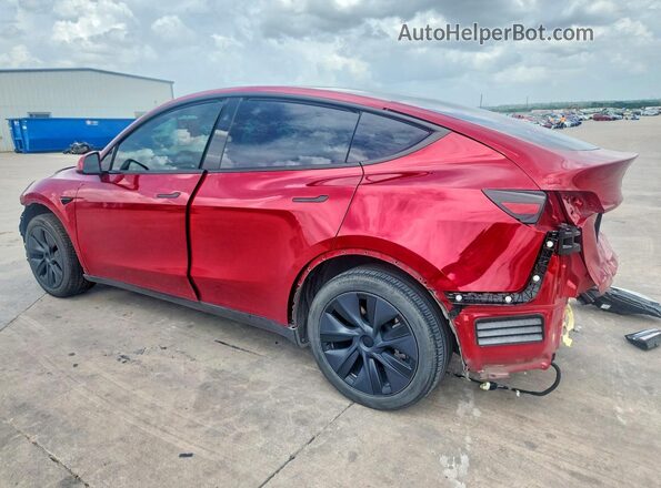 7SAYGDED0SA337242 2025 TESLA MODEL Красный Задняя левая четверть