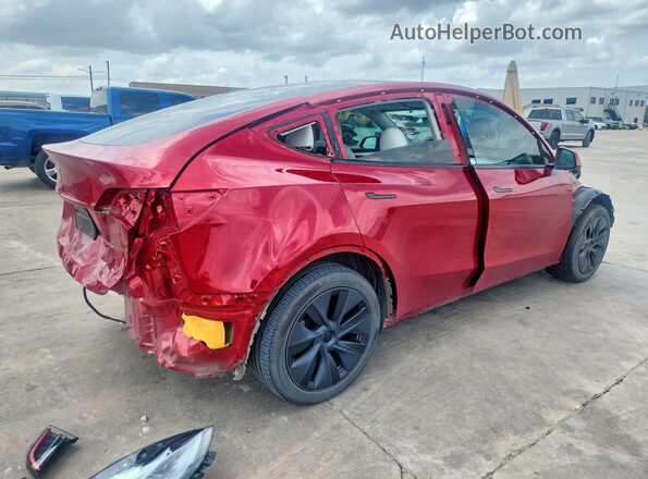 7SAYGDED0SA337242 2025 TESLA MODEL Красный Задняя правая четверть