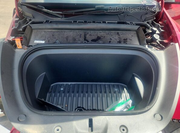 7SAYGDED0SA337242 2025 TESLA MODEL Красный Вид задней части салона