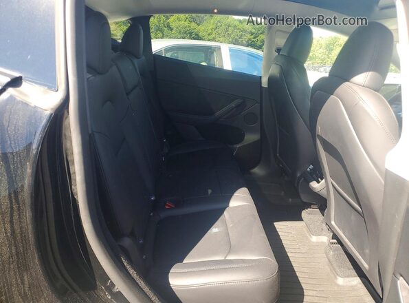 7SAYGDED0SF314028 2025 TESLA MODEL Черный Вид задних сидений