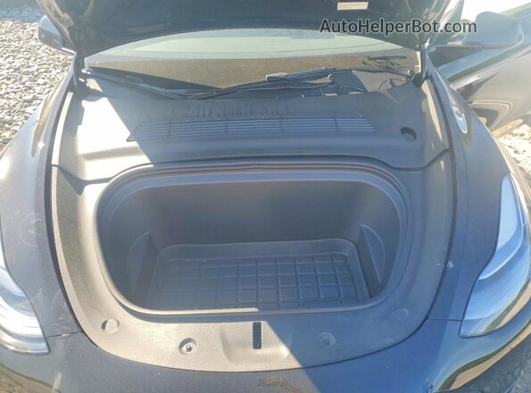 7SAYGDED0SF314028 2025 TESLA MODEL Черный Вид задней части салона