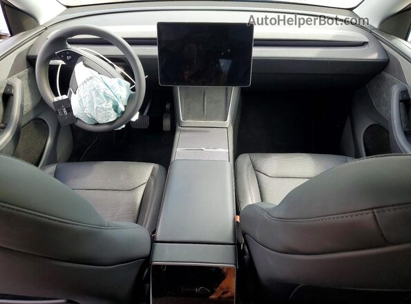 7SAYGDED0TA437391 2026 TESLA MODEL Gray წინა პანელის ხედი