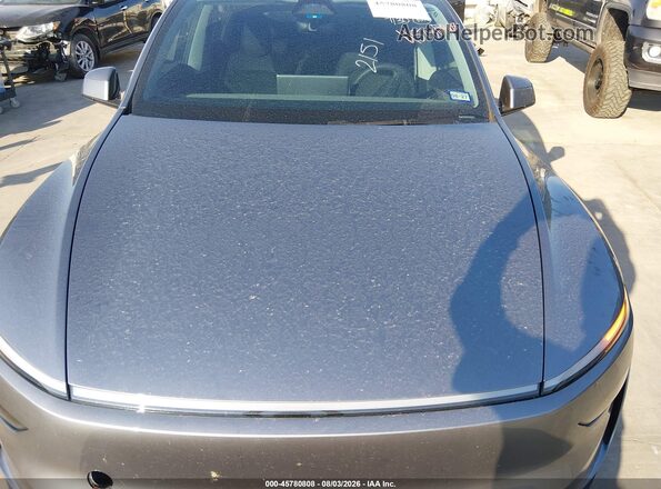 7SAYGDED0TA452151 2026 TESLA MODEL Y Gray უკანა ხედი