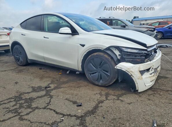 7SAYGDED0TF434008 2026 TESLA MODEL White Передня права чверть