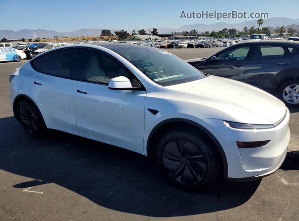 7SAYGDED0TF638047 2026 TESLA MODEL White Передня права чверть