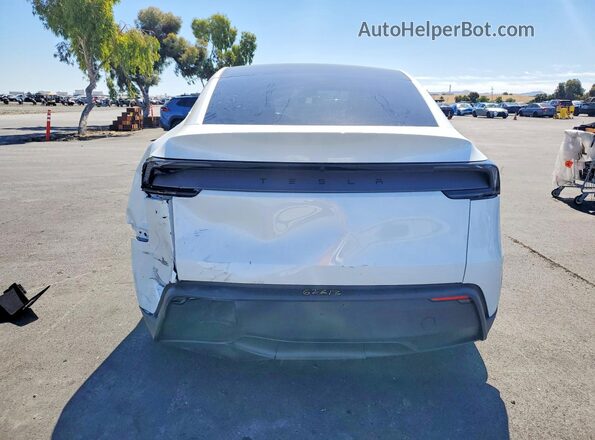 7SAYGDED0TF647783 2026 TESLA MODEL White Вид ззаду