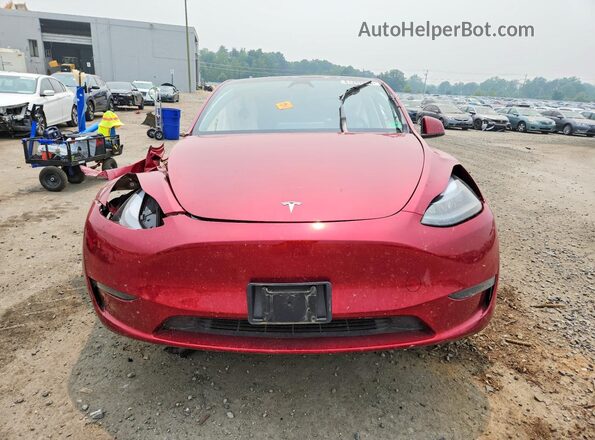 7SAYGDED1RF096398 2024 TESLA MODEL Maroon Vista frontal
