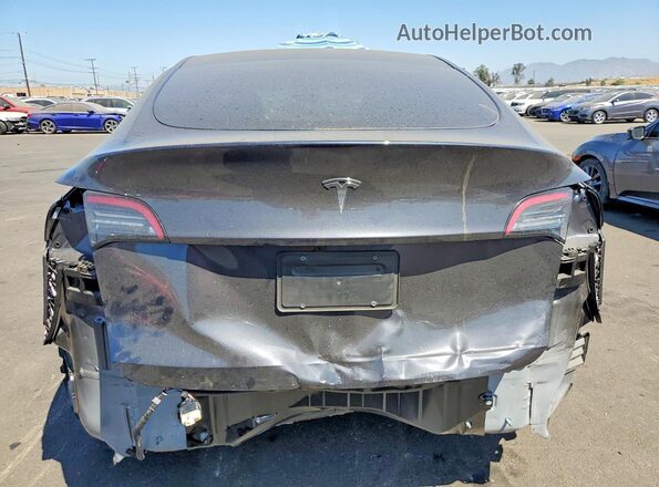 7SAYGDED1RF097907 2024 TESLA MODEL Gray Вид ззаду