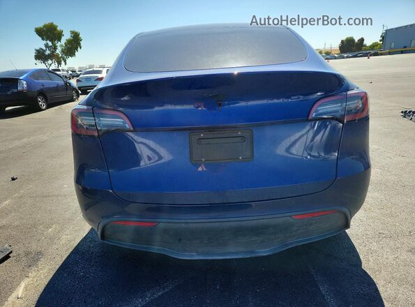 7SAYGDED1RF212151 2024 TESLA MODEL Синий Вид сзади