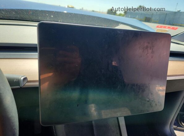 7SAYGDED1RF212151 2024 TESLA MODEL Синий Вид щитка приборов