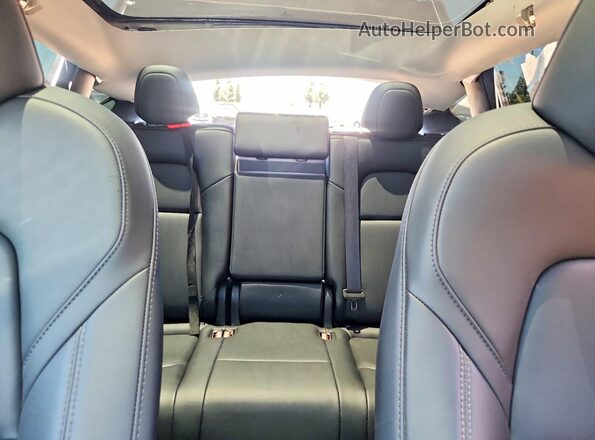 7SAYGDED1SF321151 2025 TESLA MODEL Gray Rear seats view