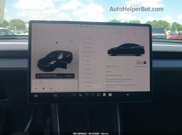 7SAYGDED1TA417652 2026 TESLA MODEL Y Black 