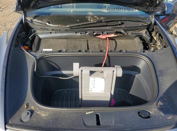 7SAYGDED1TA474840 2026 TESLA MODEL Серый Вид задней части салона