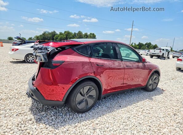 7SAYGDED1TA597036 2026 TESLA MODEL Красный Задняя правая четверть