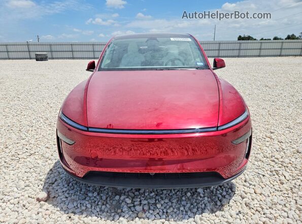 7SAYGDED1TA597036 2026 TESLA MODEL Красный Вид спереди