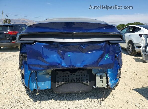 7SAYGDED1TF378158 2026 TESLA MODEL Blue უკანა ხედი
