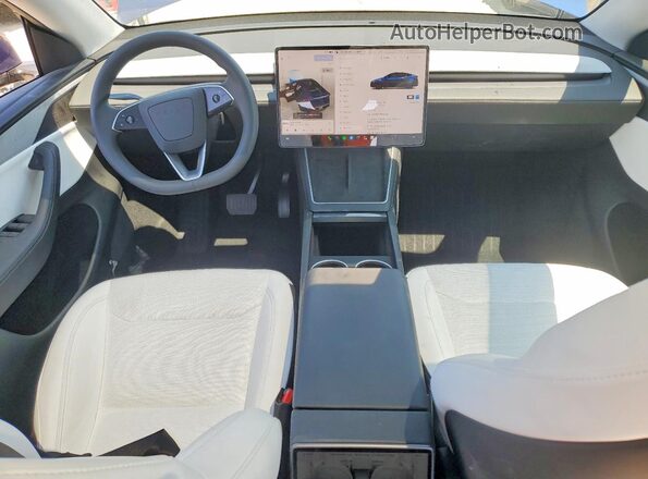 7SAYGDED1TF378158 2026 TESLA MODEL Blue წინა პანელის ხედი