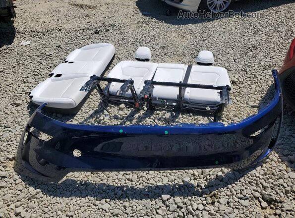7SAYGDED1TF378158 2026 TESLA MODEL Blue ძრავის განყოფილების ხედი