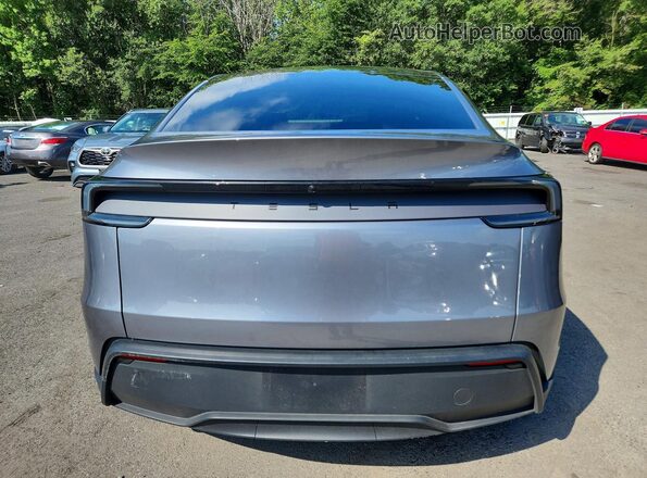7SAYGDED1TF434132 2026 TESLA MODEL Gray Rear view