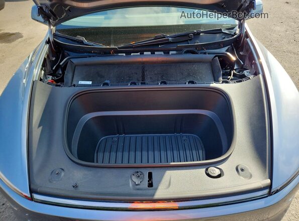 7SAYGDED1TF434132 2026 TESLA MODEL Gray Rear interior view