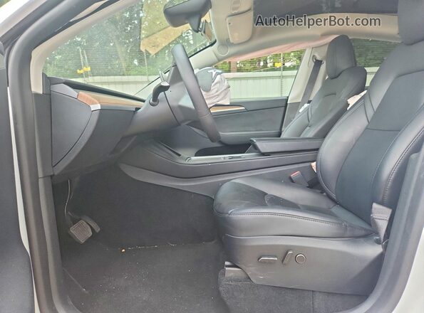 7SAYGDED2PF915223 2023 TESLA MODEL White წინა სალონის ხედი