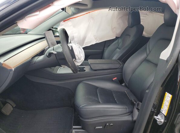 7SAYGDED2PF934077 2023 TESLA MODEL Black Սալոնի դիմացի տեսք