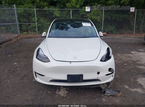 7SAYGDED2PF940316 2023 TESLA MODEL Y White უკანა ხედი