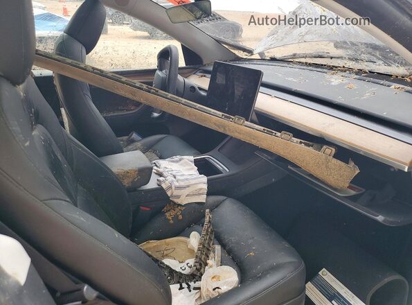 7SAYGDED2SA352793 2025 TESLA MODEL Серый Вид панели приборов