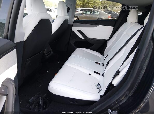 7SAYGDED2TF435807 2026 TESLA MODEL Y Gray VIN კოდის სტიკერის ხედი