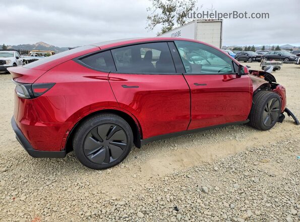 7SAYGDED2TF636381 2026 TESLA MODEL Красный Задняя правая четверть