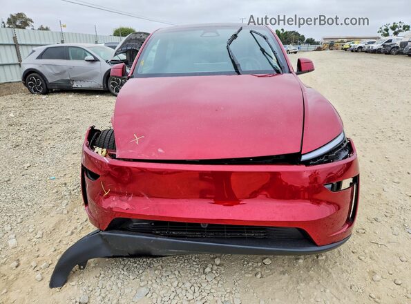 7SAYGDED2TF636381 2026 TESLA MODEL Красный Вид спереди
