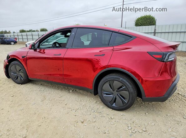 7SAYGDED2TF636381 2026 TESLA MODEL Красный Задняя левая четверть