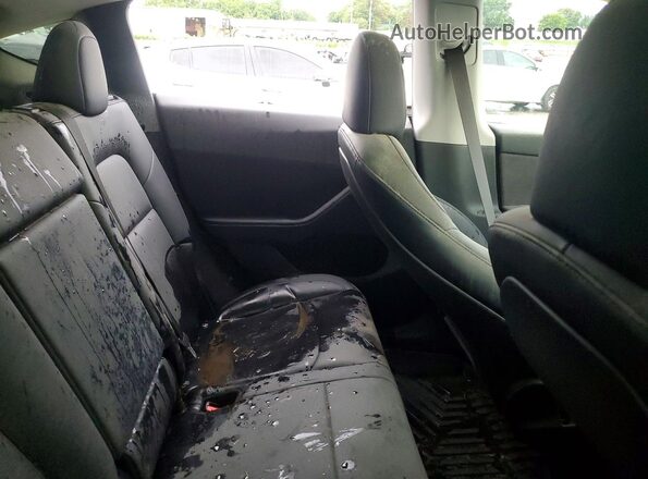 7SAYGDED3RF088867 2024 TESLA MODEL Gray Вид задніх сидінь