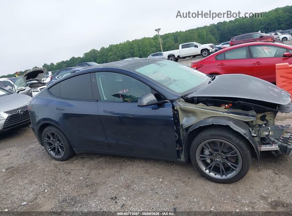 7SAYGDED3SA349403 2025 TESLA MODEL Y Gray Սալոնի 360 աստիճան տեսք