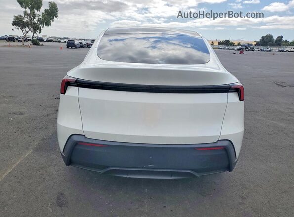 7SAYGDED3TA706483 2026 TESLA MODEL Белый Вид сзади