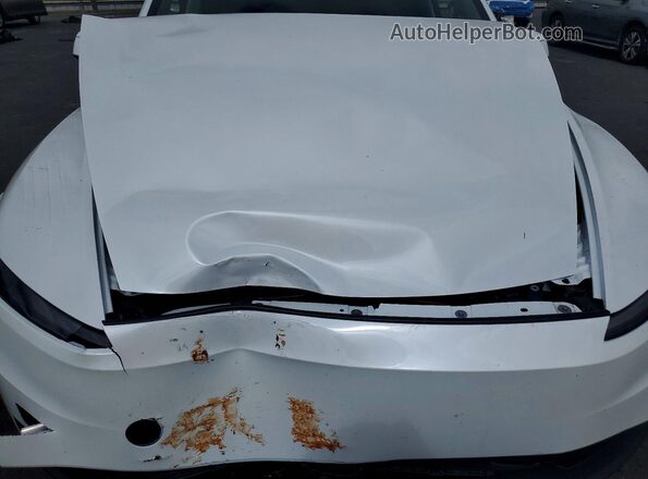 7SAYGDED3TA706483 2026 TESLA MODEL Белый Вид задней части салона