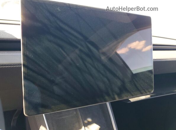 7SAYGDED3TF375598 2026 TESLA MODEL White Vista del cuadro de instrumentos