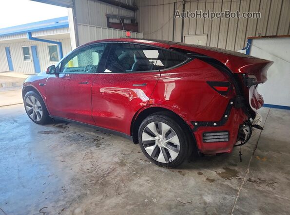 7SAYGDED4RF093639 2024 TESLA OTHER Красный Задняя левая четверть