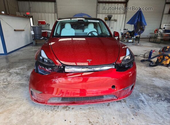 7SAYGDED4RF093639 2024 TESLA OTHER Красный Вид спереди