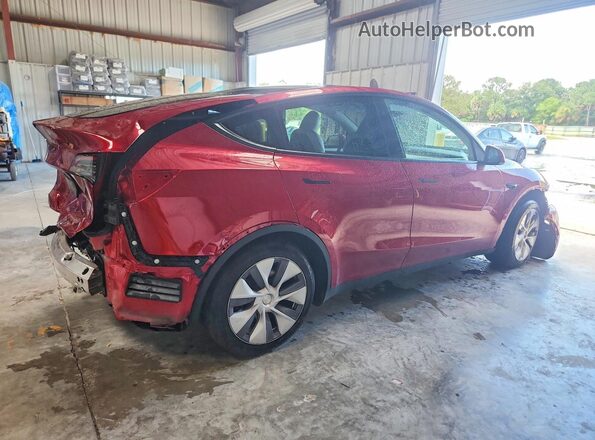 7SAYGDED4RF093639 2024 TESLA OTHER Красный Задняя правая четверть