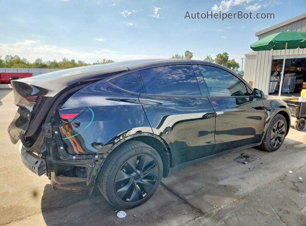 7SAYGDED4SF267876 2025 TESLA MODEL Black Задня права чверть