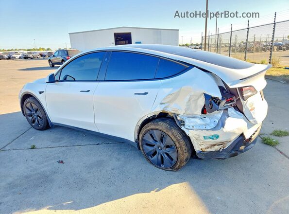 7SAYGDED4SF277419 2025 TESLA MODEL White Trasero izquierdo