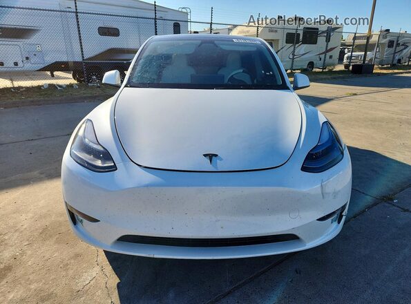 7SAYGDED4SF277419 2025 TESLA MODEL White Vista frontal